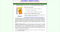 Desktop Screenshot of download.registry-cleaner.net