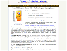 Tablet Screenshot of download.registry-cleaner.net